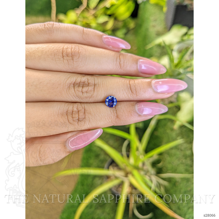 1.17 Ct. Blue Sapphire from Ceylon (Sri Lanka)
