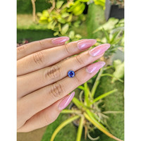 1.17 Ct. Blue Sapphire from Ceylon (Sri Lanka) Life Style