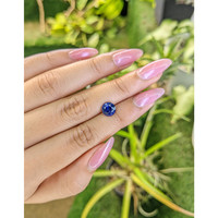 2.14 Ct. Blue Sapphire from Ceylon (Sri Lanka) Life Style