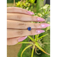 1.77 Ct. Blue Sapphire from Ceylon (Sri Lanka) Life Style
