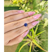 1.58 Ct. Blue Sapphire from Ceylon (Sri Lanka) Life Style