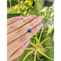 1.88 Ct. Blue Sapphire from Ceylon (Sri Lanka) Life Style