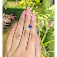 1.91 Ct. Blue Sapphire from Ceylon (Sri Lanka) Life Style