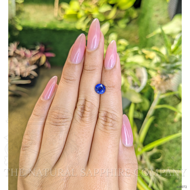 1.91 Ct. Blue Sapphire from Ceylon (Sri Lanka)