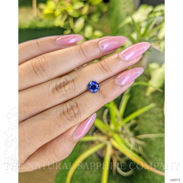 1.91 Ct. Blue Sapphire from Ceylon (Sri Lanka)