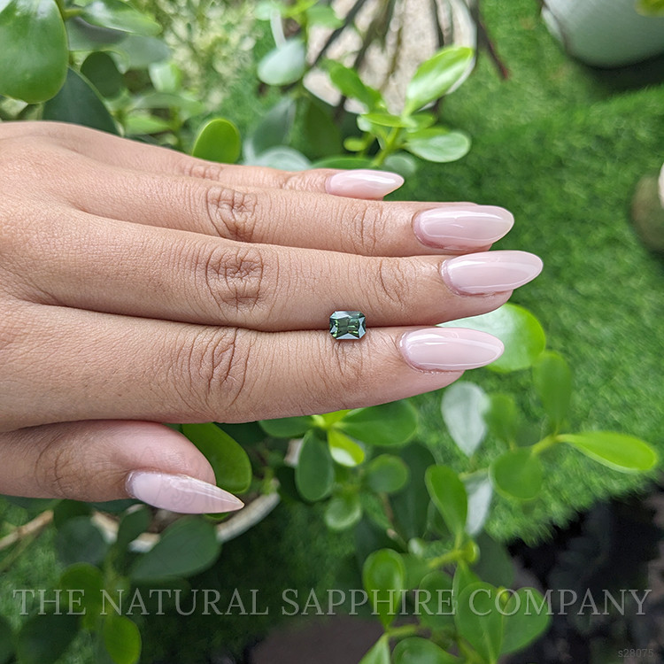 1.19 Ct. Bluish Green Sapphire from Madagascar