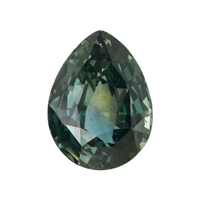 1.92 Ct. Bluish Green Sapphire from Madagascar Video