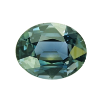 1.18 Ct. Bluish Green Sapphire from Madagascar Video