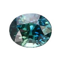1.18 Ct. Greenish Blue Sapphire from Madagascar Video