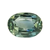 1.37 Ct. Bluish Green Sapphire from Madagascar Video