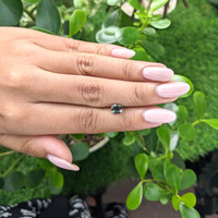 0.97 Ct. Green Sapphire from Madagascar Life Style