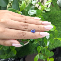 1.50 Ct. Blue Sapphire from Ceylon (Sri Lanka) Life Style