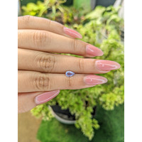 0.62 Ct. Blue Sapphire from Ceylon (Sri Lanka) Life Style