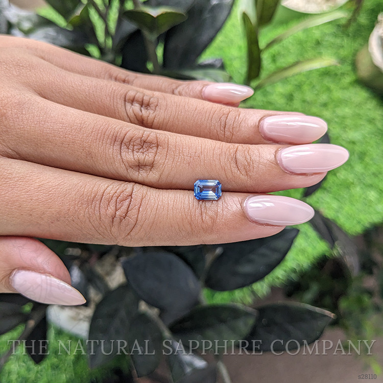 1.03 Ct. Bi Color Sapphire from Ceylon (Sri Lanka)