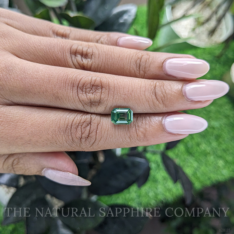 2.51 Ct. Green Sapphire from Madagascar