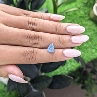 2.06 Ct. Blue Sapphire from Ceylon (Sri Lanka) Life Style