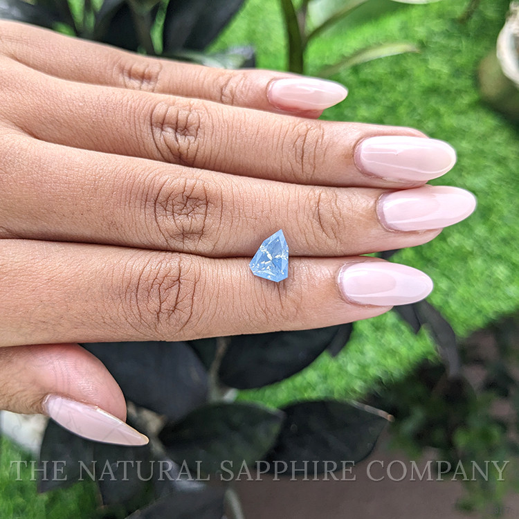 2.06 Ct. Blue Sapphire from Ceylon (Sri Lanka)