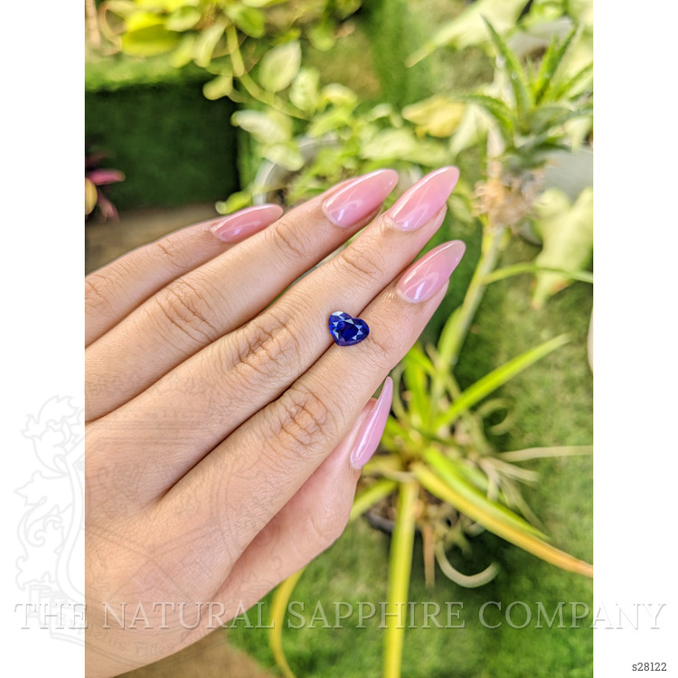 2.79 Ct. Blue Sapphire from Ceylon (Sri Lanka)