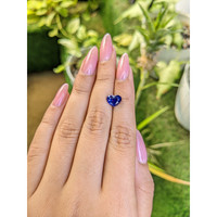 2.79 Ct. Blue Sapphire from Ceylon (Sri Lanka) Life Style