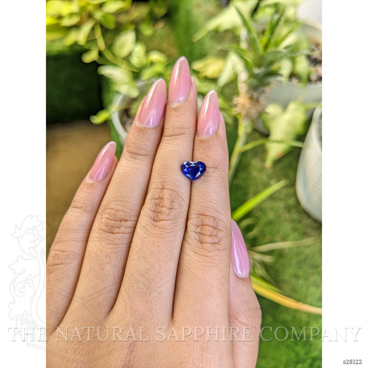 2.79 Ct. Blue Sapphire from Ceylon (Sri Lanka)