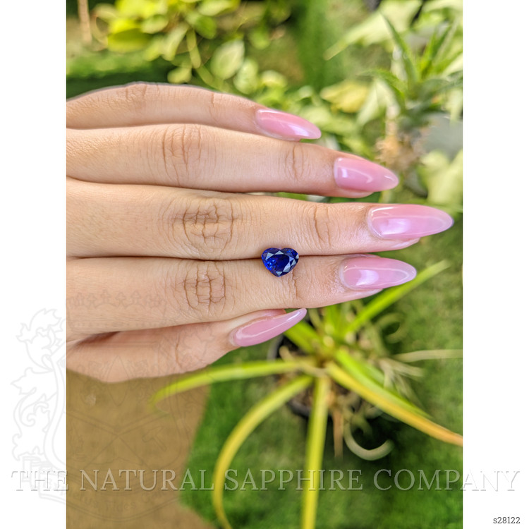 2.79 Ct. Blue Sapphire from Ceylon (Sri Lanka)