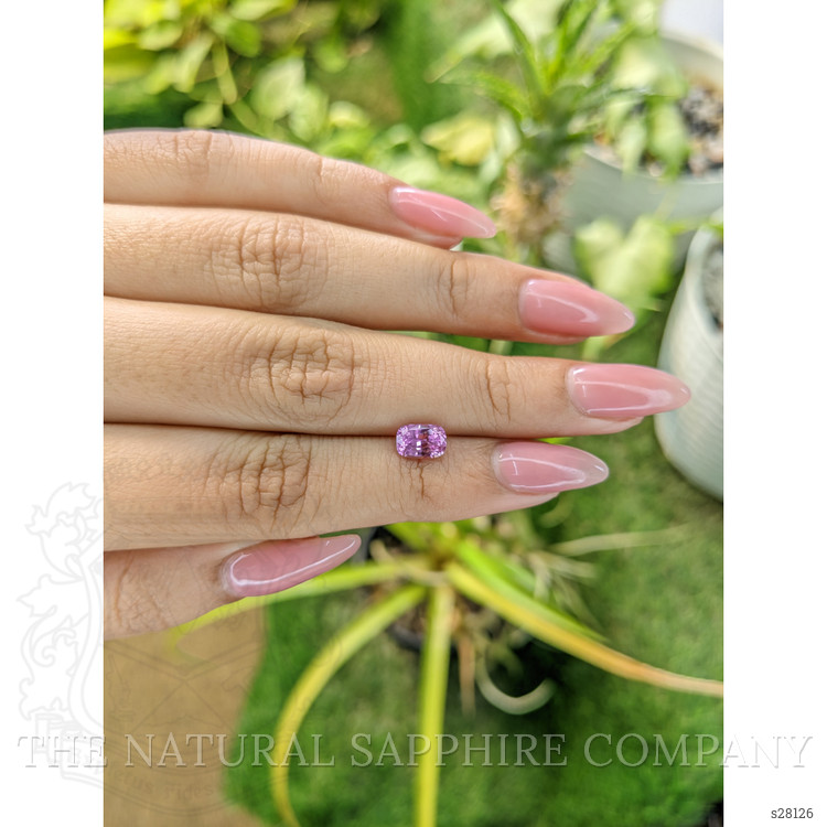 1.22 Ct. Purplish Pink Sapphire from Ceylon (Sri Lanka)