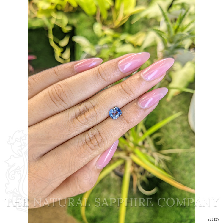 1.41 Ct. Bi Color Sapphire from Ceylon (Sri Lanka)
