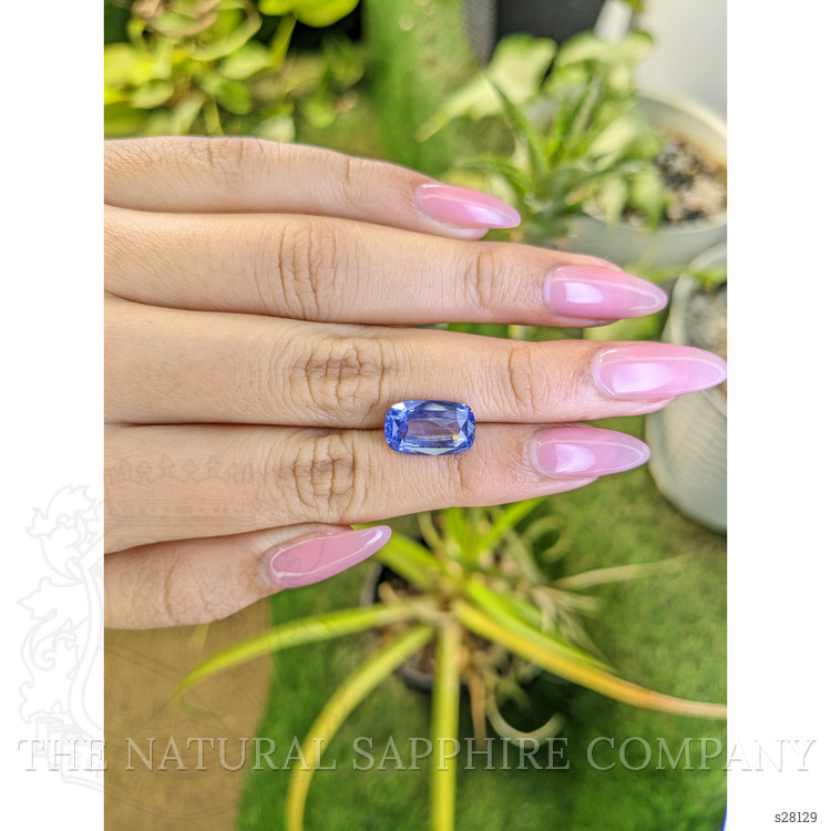 5.36 Ct. Blue Sapphire from Ceylon (Sri Lanka)