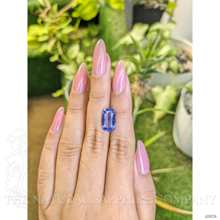 5.36 Ct. Blue Sapphire from Ceylon (Sri Lanka)