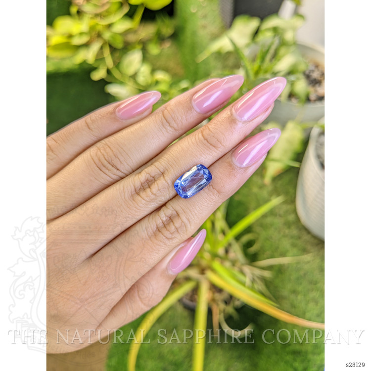 5.36 Ct. Blue Sapphire from Ceylon (Sri Lanka)