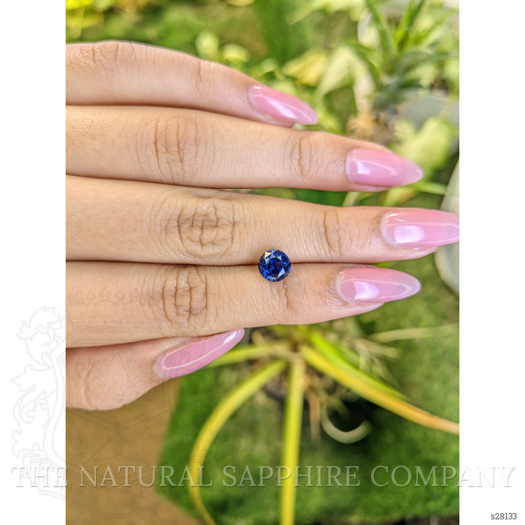 2.21 Ct. Blue Sapphire from Ceylon (Sri Lanka)