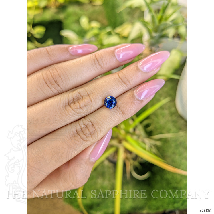 2.21 Ct. Blue Sapphire from Ceylon (Sri Lanka)