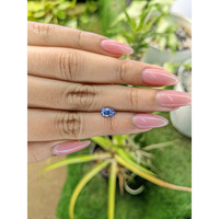 1.08 Ct. Blue Sapphire from Ceylon (Sri Lanka) Life Style