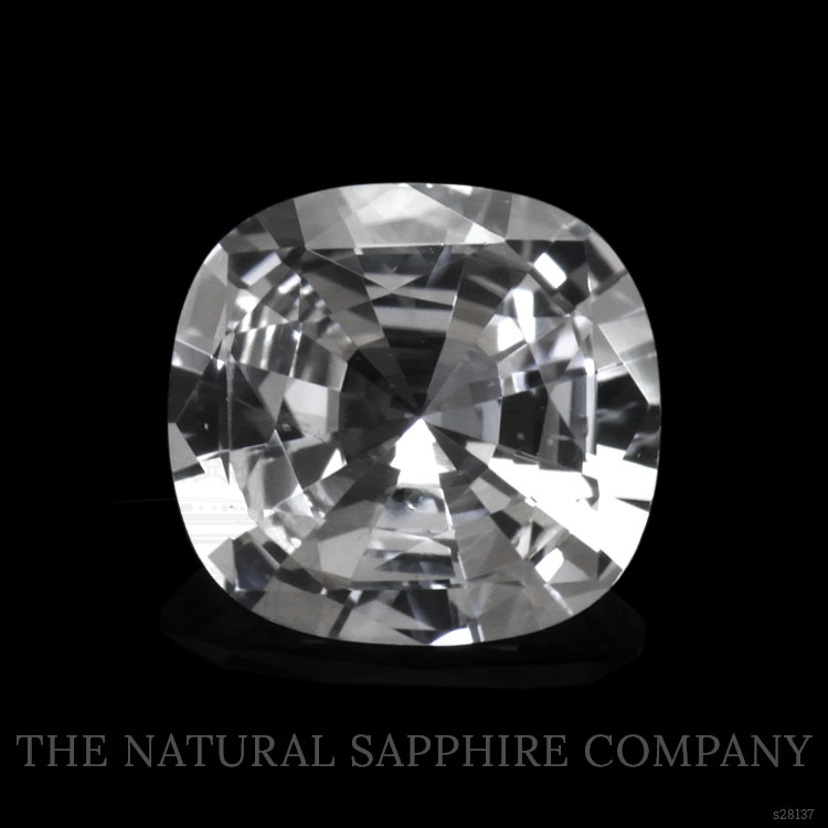 2.24 Ct. White Sapphire from Ceylon (Sri Lanka)