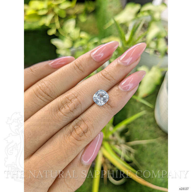 2.24 Ct. White Sapphire from Ceylon (Sri Lanka)