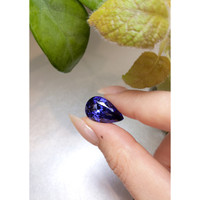 12.30 Ct. Bluish Purple Sapphire from Ceylon (Sri Lanka) Life Style