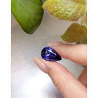 12.30 Ct. Bluish Purple Sapphire from Ceylon (Sri Lanka) Life Style