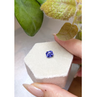 2.15 Ct. Blue Sapphire from Ceylon (Sri Lanka) Life Style