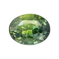 1.65 Ct. Yellowish Green Sapphire from Madagascar Video
