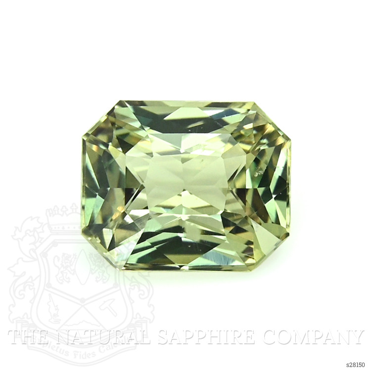 1.08 Ct. Yellowish Green Sapphire from Madagascar
