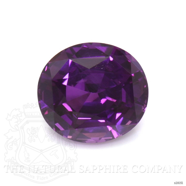 6.06 Ct. Purple Sapphire from Ceylon (Sri Lanka)