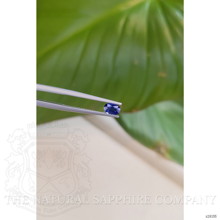 0.57 Ct. Blue Sapphire from Madagascar