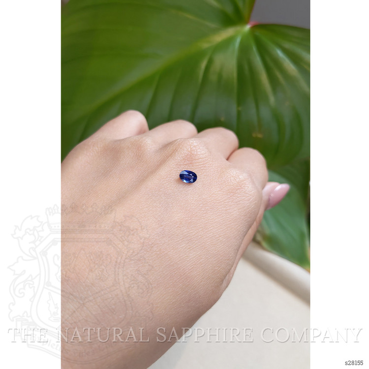 0.57 Ct. Blue Sapphire from Madagascar