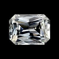 1.57 Ct. White Sapphire from Ceylon (Sri Lanka) Video