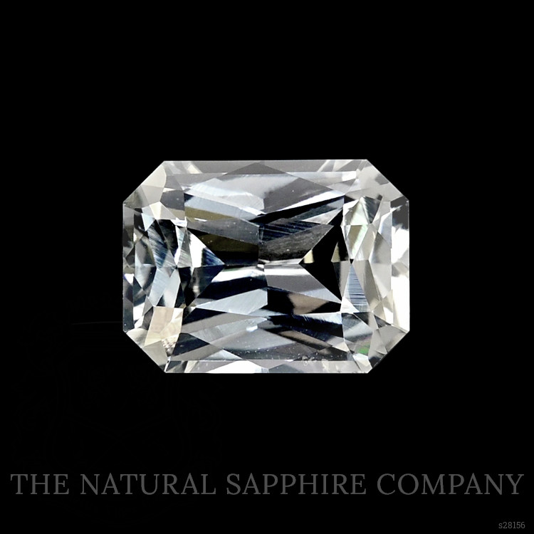 1.57 Ct. White Sapphire from Ceylon (Sri Lanka)