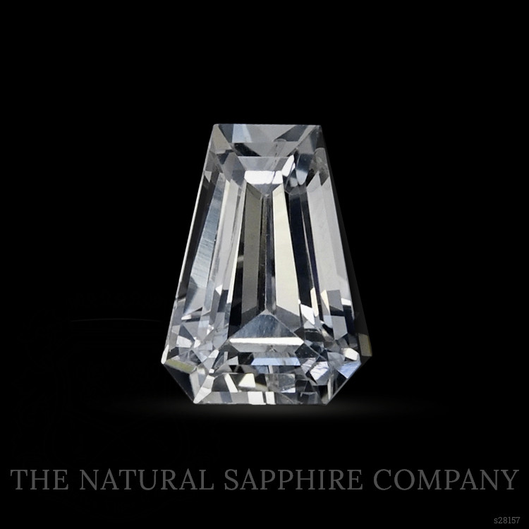 1.44 Ct. White Sapphire from Ceylon (Sri Lanka)