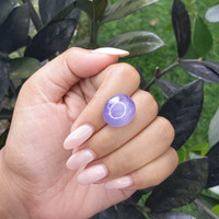 21.52 Ct. Violet Star Sapphire from Ceylon (Sri Lanka) Life Style