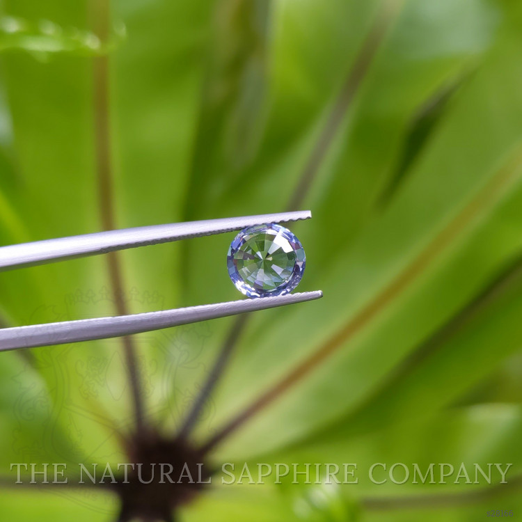 1.87 Ct. Purplish Blue Sapphire from Ceylon (Sri Lanka)