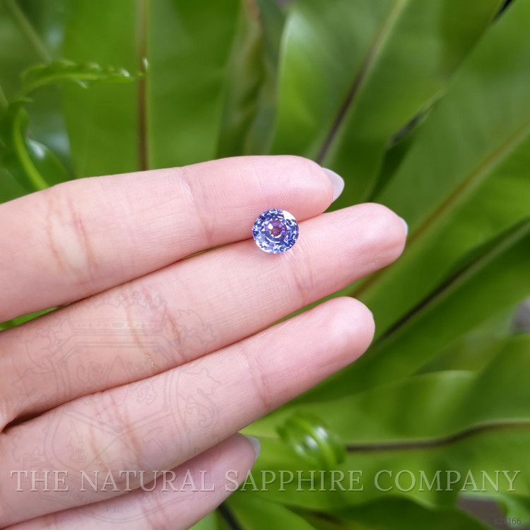 1.87 Ct. Purplish Blue Sapphire from Ceylon (Sri Lanka)
