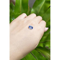 1.74 Ct. Blue Sapphire from Ceylon (Sri Lanka) Life Style